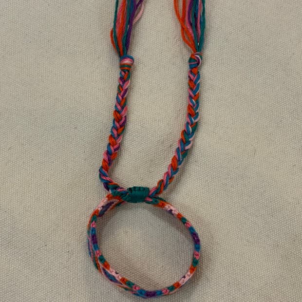 에스닉 패턴 핸드메이드 브레이슬릿