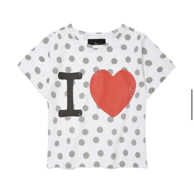 리트리버쿨럽 I LOVE CROP TEE [WHITE]