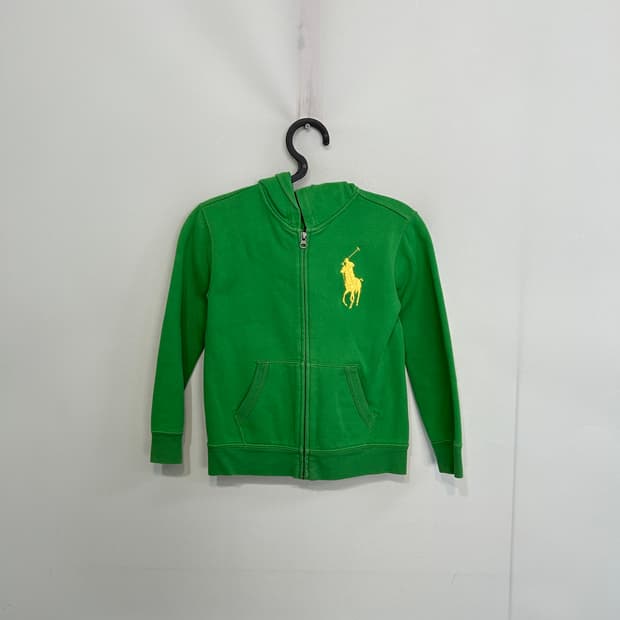 폴로 랄프로렌 키즈 후드 집업 7세
