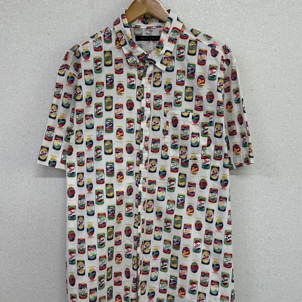 (XL)BEAR 패턴반팔셔츠-M2257