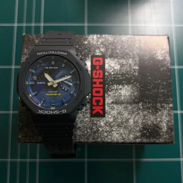 GA-2100AS-2ADR 지샥 지얄오크