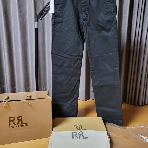[31] 더블알엘 rrl 오피서스 치노팬츠 블랙 새상품