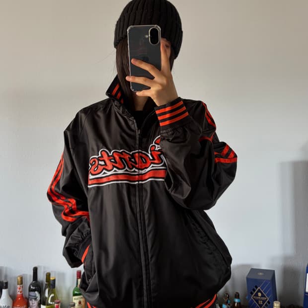 [M]아디다스 롯데 자이언츠 춘추용 베이스볼 자켓