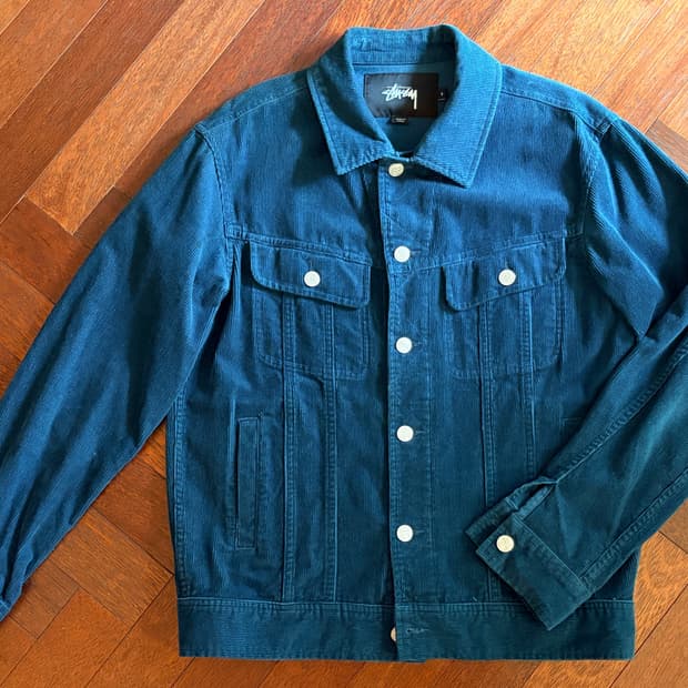 stussy 코듀로이 자켓