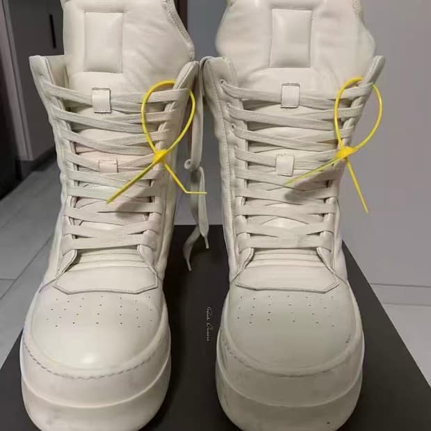 릭오웬스 메가바스켓 밀크 42