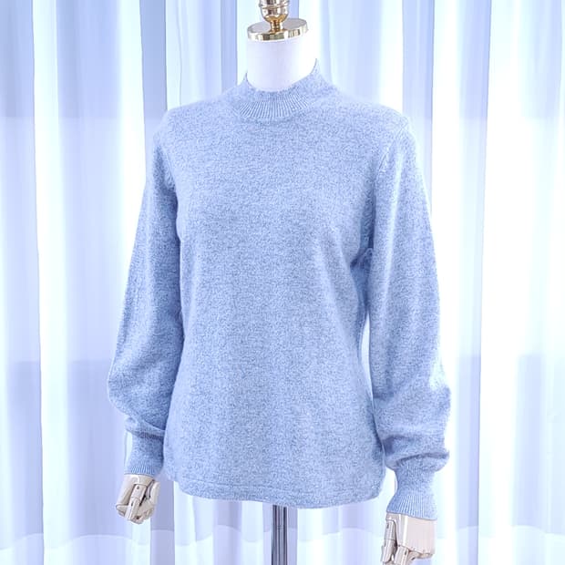 캐시미어100% 반목니트