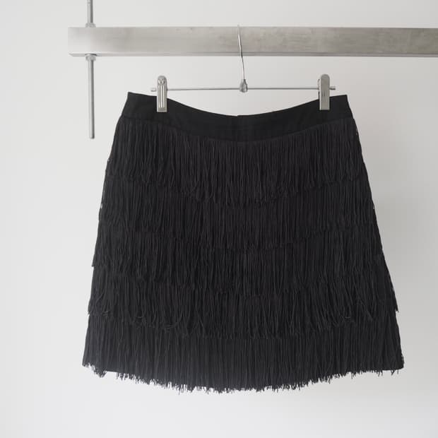 SEE BY CHLOE fringe skirt 