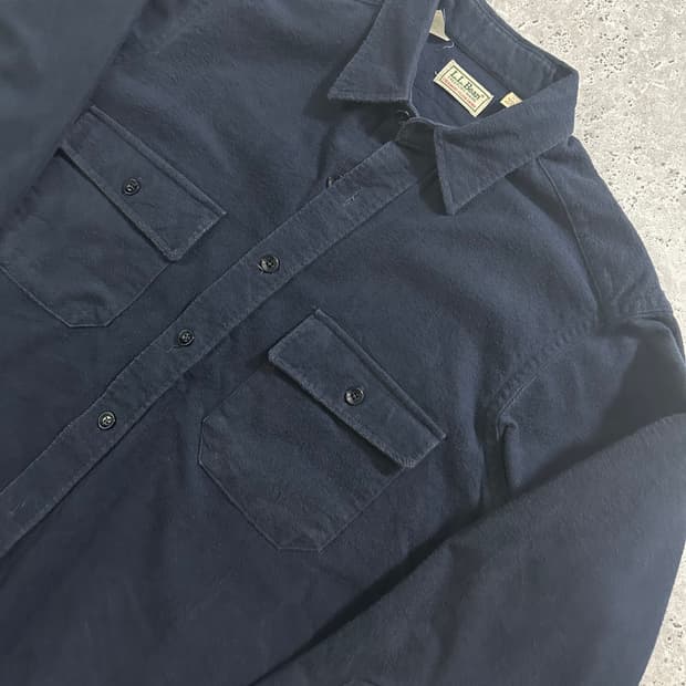 90s LLBean 샤모아 셔츠 USA 010