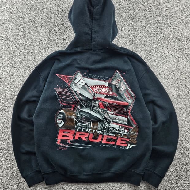 길단 토니 브루스 주니어 레이싱 맨투맨 스웻 셔츠 ( M )/ 10947