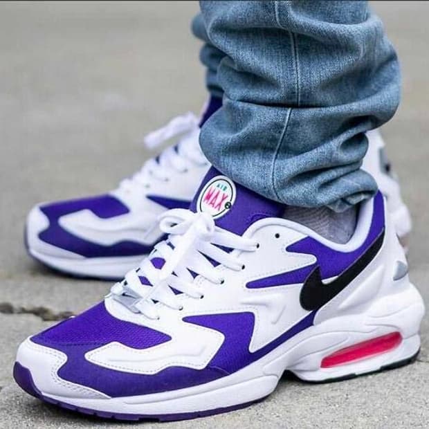 (310) 나이키 에어 맥스 2 라이트 퍼플 2018