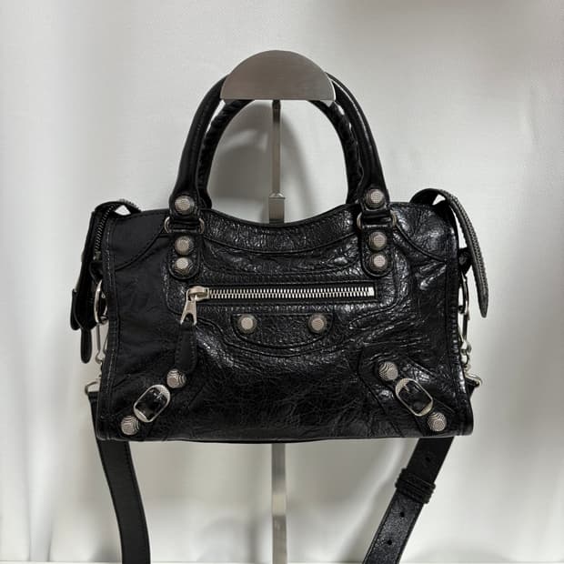 발렌시아가 자이언트 모터 미니 블랙