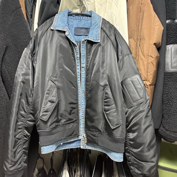 준지 트러커 데님 자켓