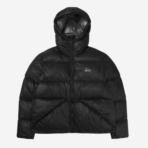 스투시 Down Parka Micro Ripstop Phantom 블랙