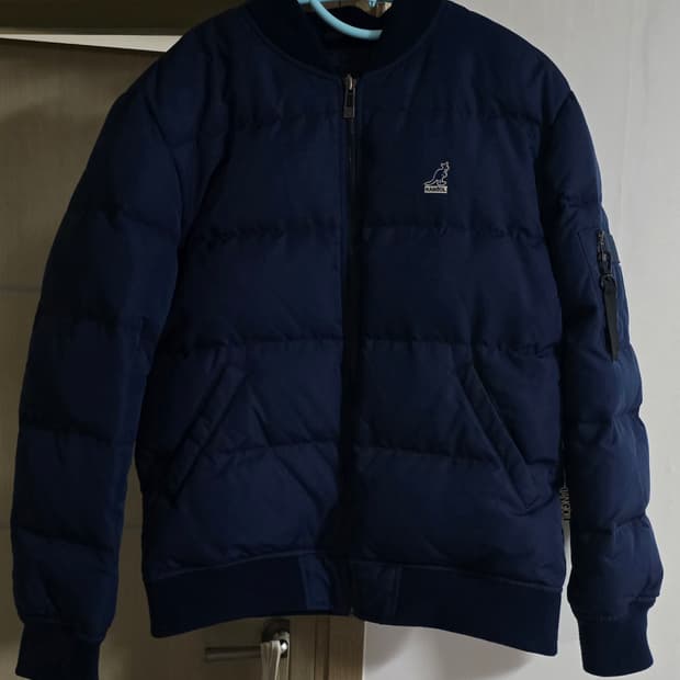 캉골 오리털 패딩 점퍼