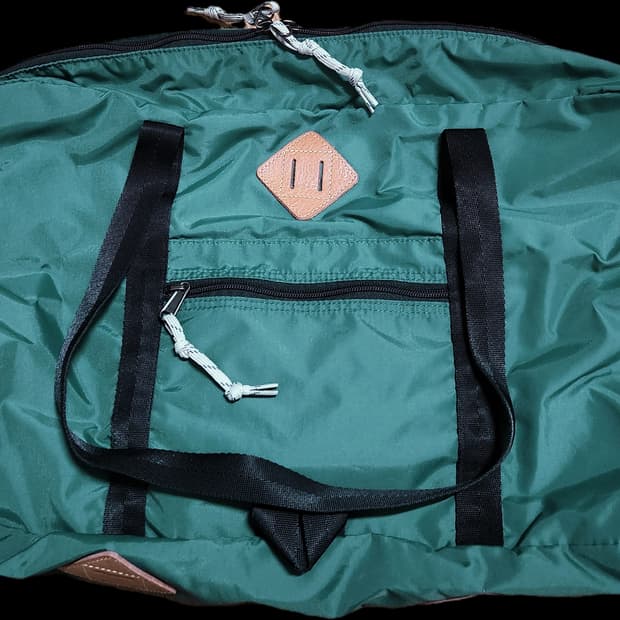 카키스 토트백 그린