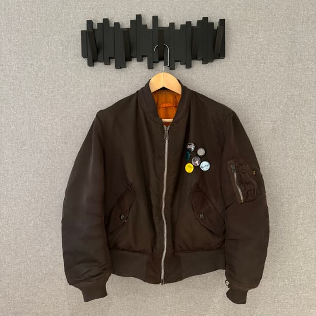 Vintage Military MA-1 Bomber Jacket 90s