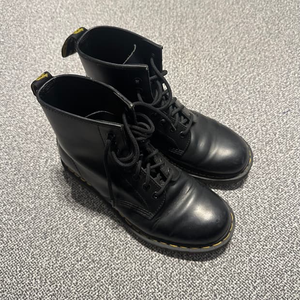 닥터마틴 1460 스무스 부츠 블랙 uk6 (250)