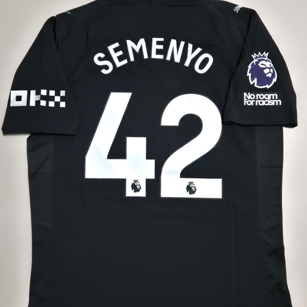 25-26 맨시티 어웨이 앙투안 세메뇨 유니폼 XL