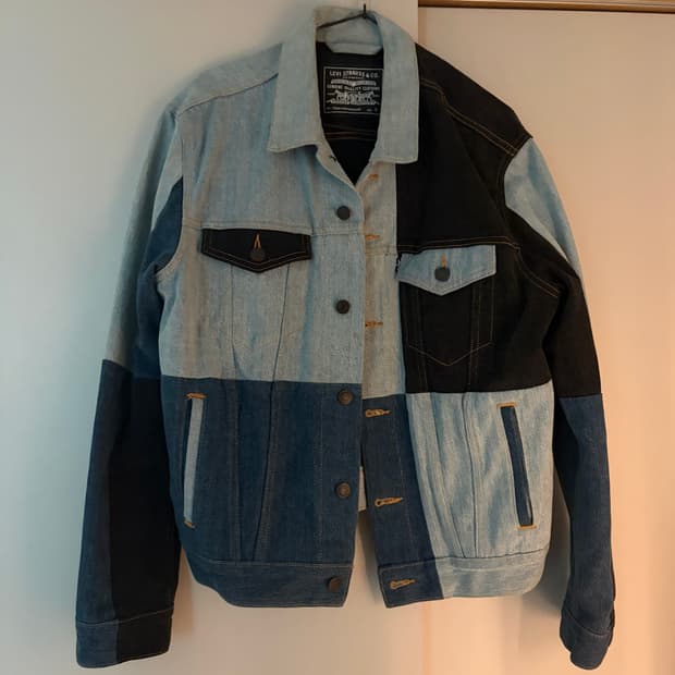 고샤 리바이스 청자켓