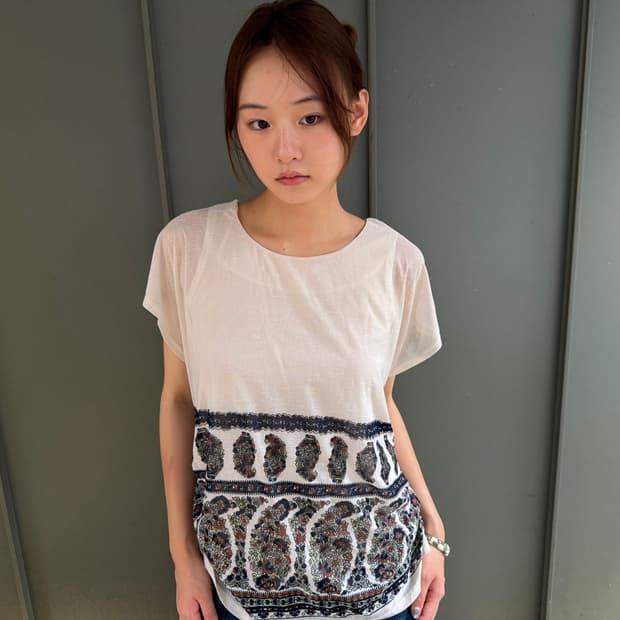 ethnic blouse top