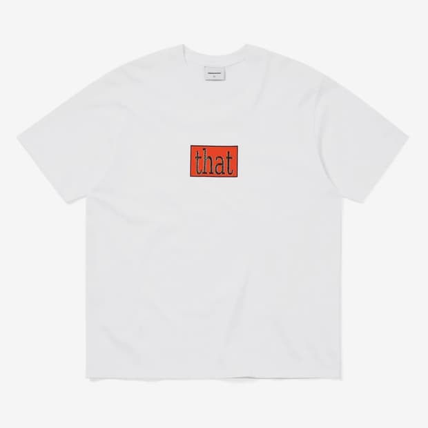 Thisisneverthat glitched logo tee
