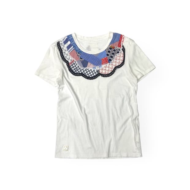 Beams x tori-to Patchwork T-Shirt