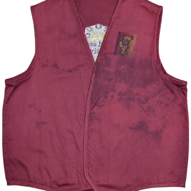 빈티지 그레이트 풀 데드 베어 베스트