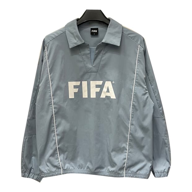 FIFA 피파 1904 라이트블루 우븐 드릴탑 M