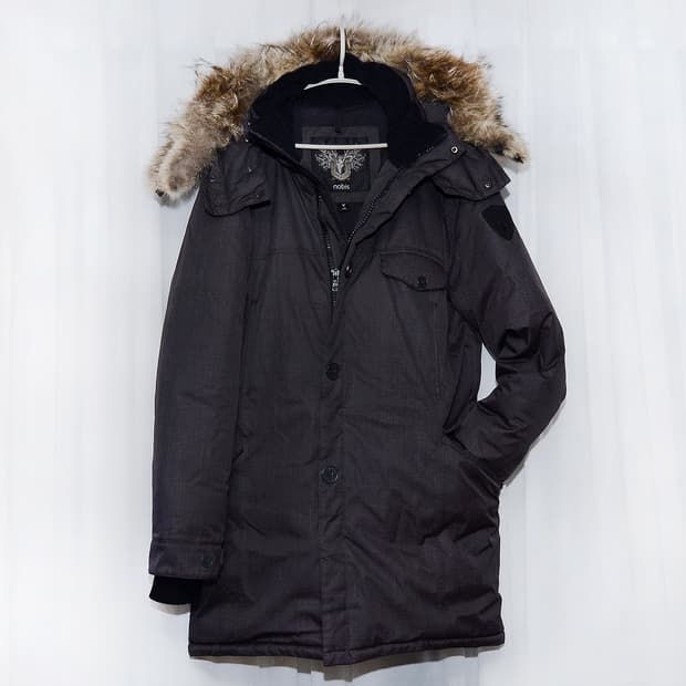 노비스 조한 헤비다운 롱패딩 파카 스틸그레이 (L / 105+)