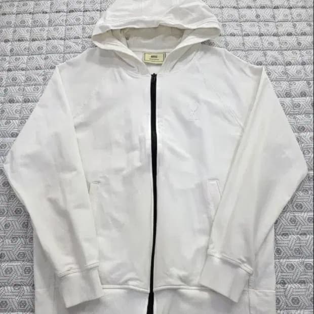 AMI 아미 하트 로고 후드집업 ~77