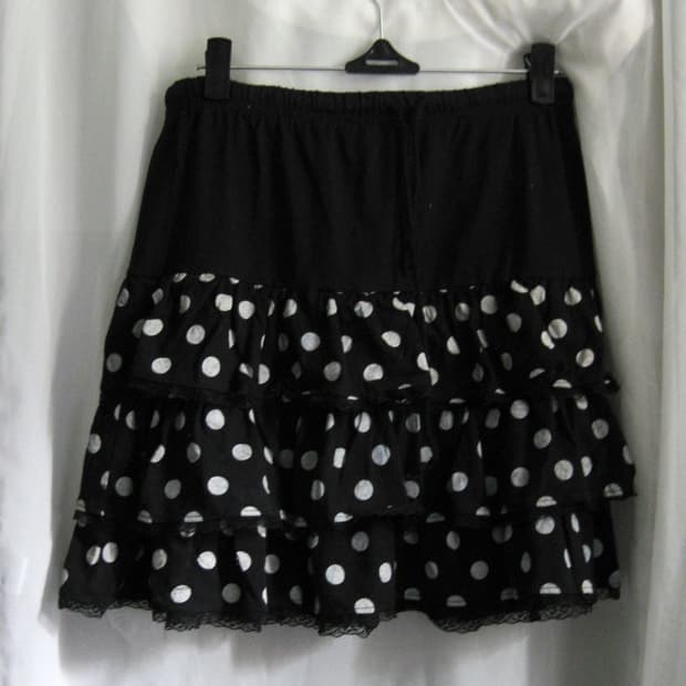 Polka dot skirt