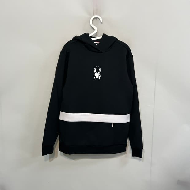 스파이더 캥거루포켓 후드스웨트셔츠 90 남녀공용