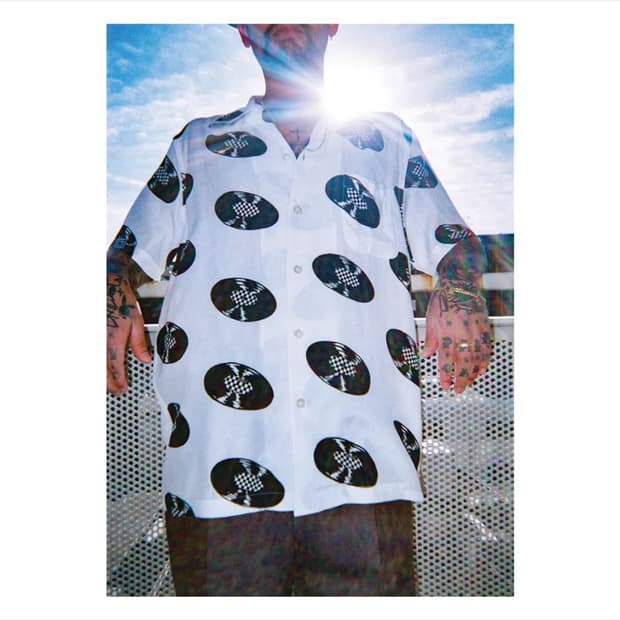와코마리아 x 반스 바이닐 레코드 셔츠