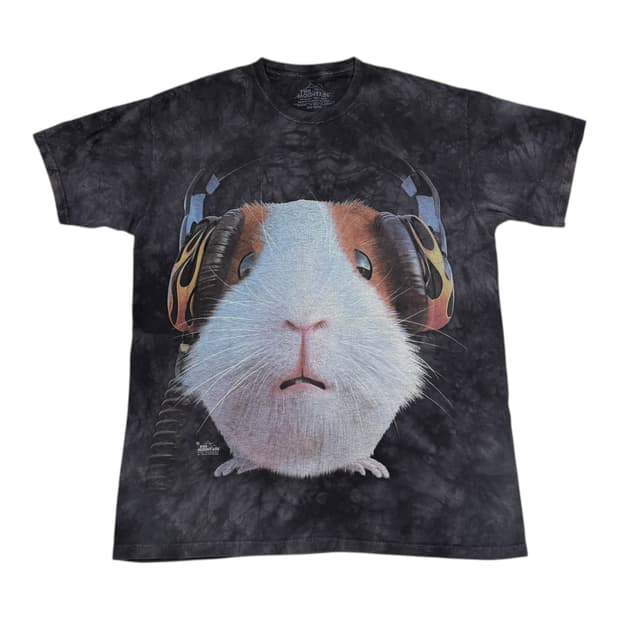 더 마운틴 빈티지 기니 피크 피그먼트 워싱 반팔 L