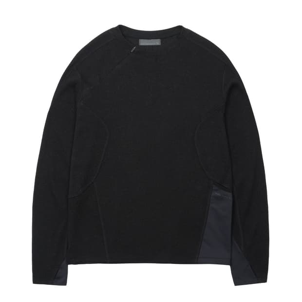 산산기어 리브드 롱슬리브 블랙 1사이즈 25f/w