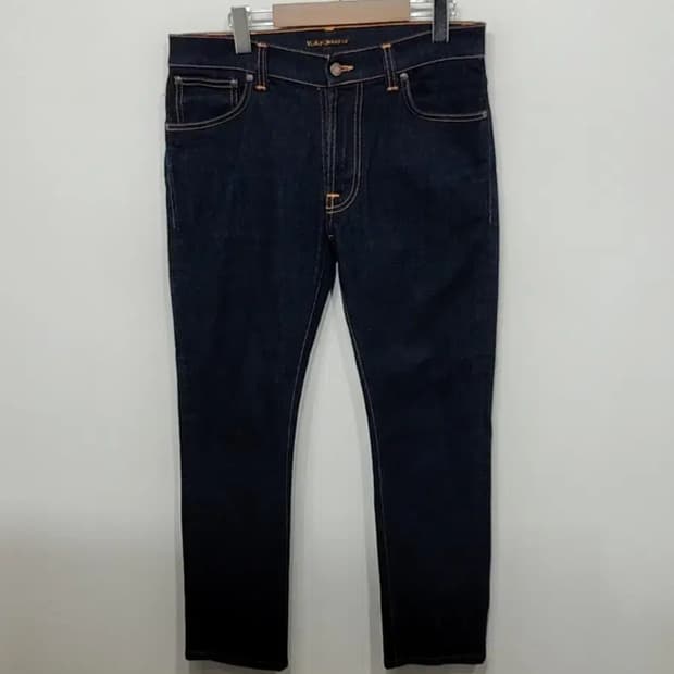 (32) 누디진 린딘 청바지 진청 스판 데님팬츠 슬림핏 