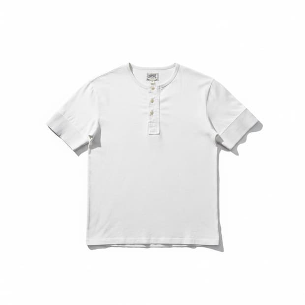 브론슨 헨리넥 반팔 티셔츠 L