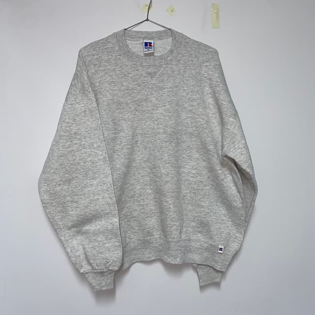 90년대 미제 러셀 에슬레틱 스웻셔츠 그레이 