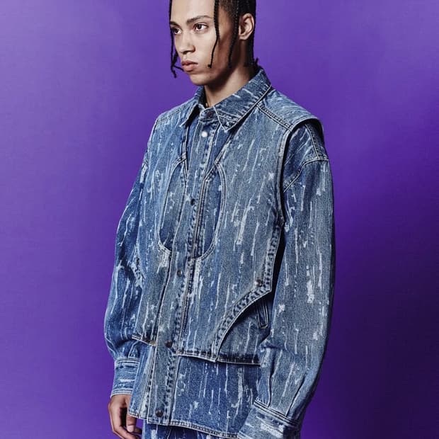 엔더슨벨 레이어드 데님자켓