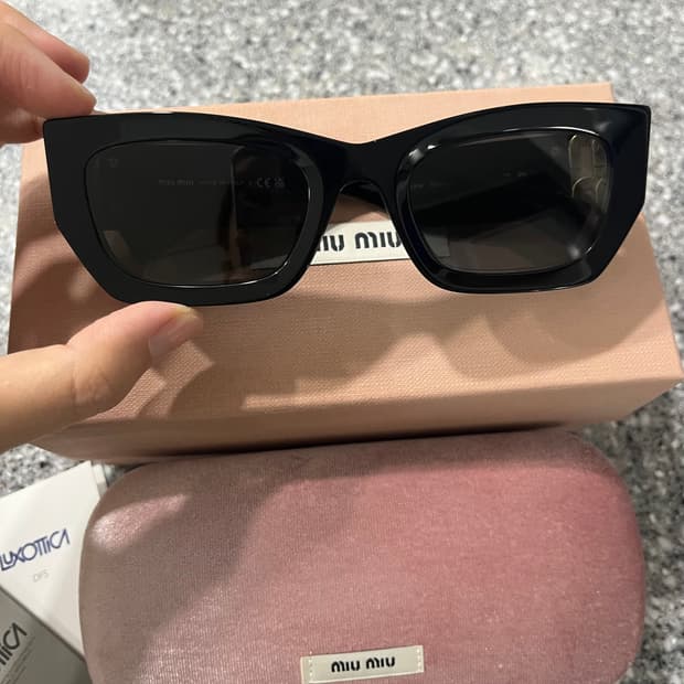 미우미우 글림스 선글라스 