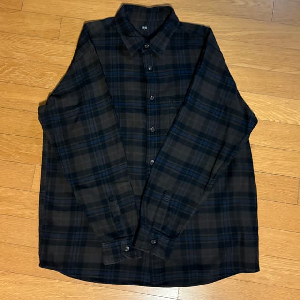 유니클로 플란넬 셔츠 XL