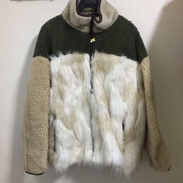 오픈와이와이 더오픈프로덕트 퍼 자켓 후리스