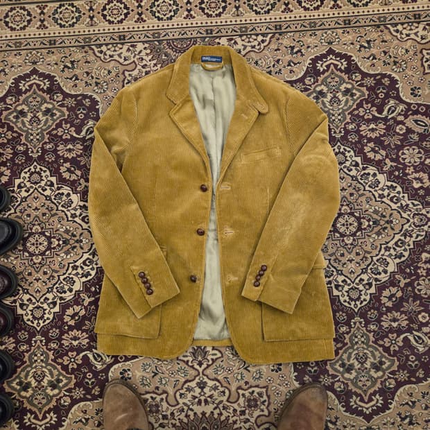 폴로 코듀로이 스포츠자켓 코듀로이 블레이져 L