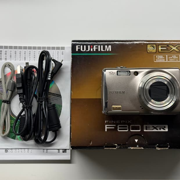 (A+급) 후지필름 finepix f80exr 디카 풀박스