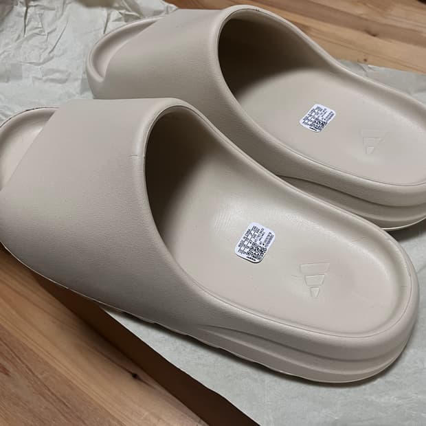 아디다스 이지 슬라이드 본 us12 kr305