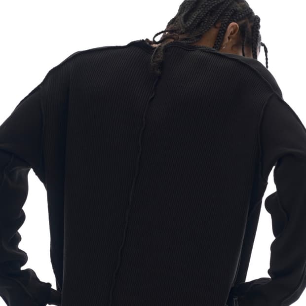 Ignota 이그노타 CORE:10 WASHED LS T BLACK L