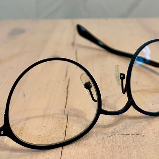 O&X New York 티타늄 원형 안경테