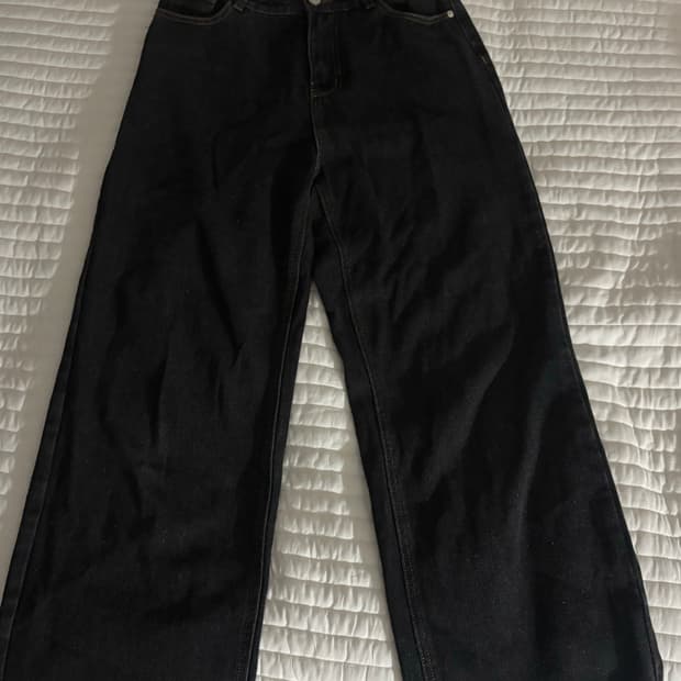 ordinary holiday 데님 흑청 팬츠