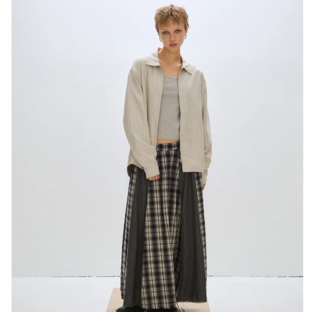 플리즈프로젝트 집업 셔츠 (새상품)