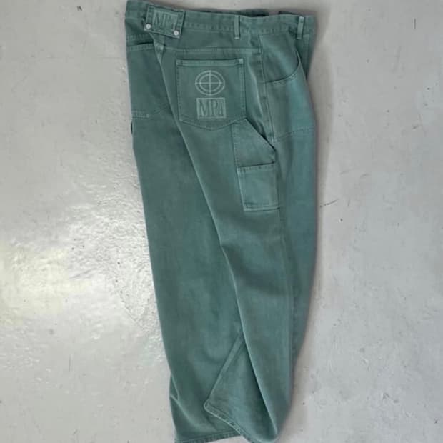 MPa PAINTER DENIM PANTS (EMERALD) L